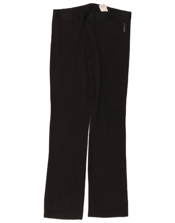 Leggings femininas REEBOK UK 12/14 poliéster preto médio