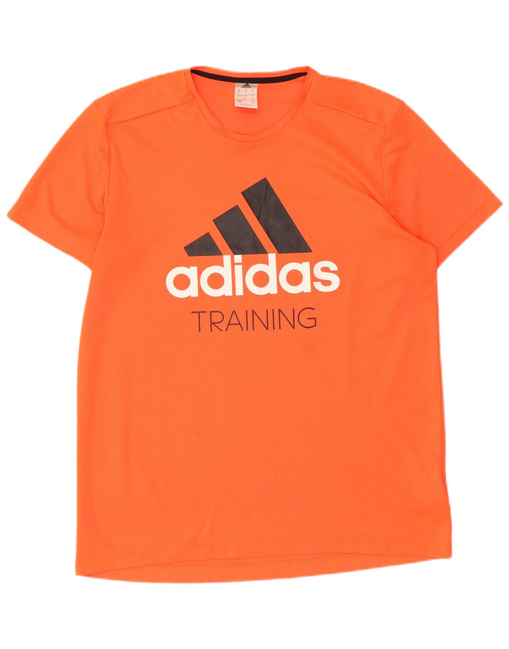 ADIDAS Mens Graphic Vest Top Grande Laranja Poliéster