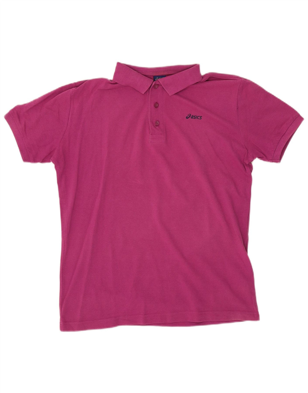 Camisa polo masculina Asics médio marrom algodão
