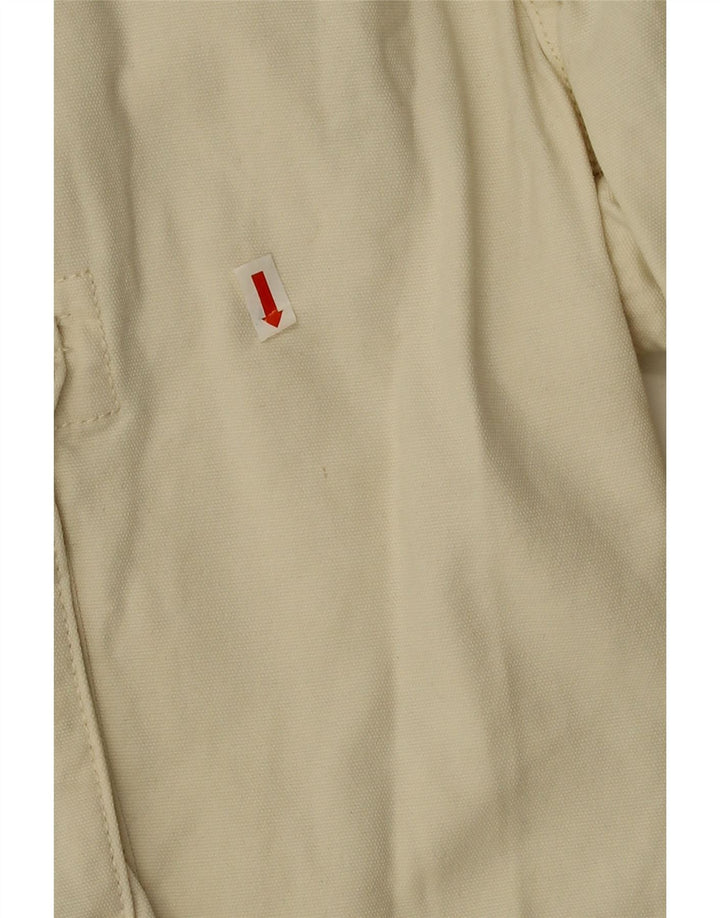 OVS Mens Regular Cargo Shorts W32 Algodão Bege Médio
