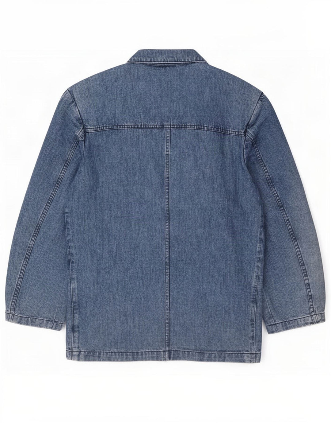 Jaqueta blazer masculina Carrera com 2 botões jeans Reino Unido 38 algodão azul médio