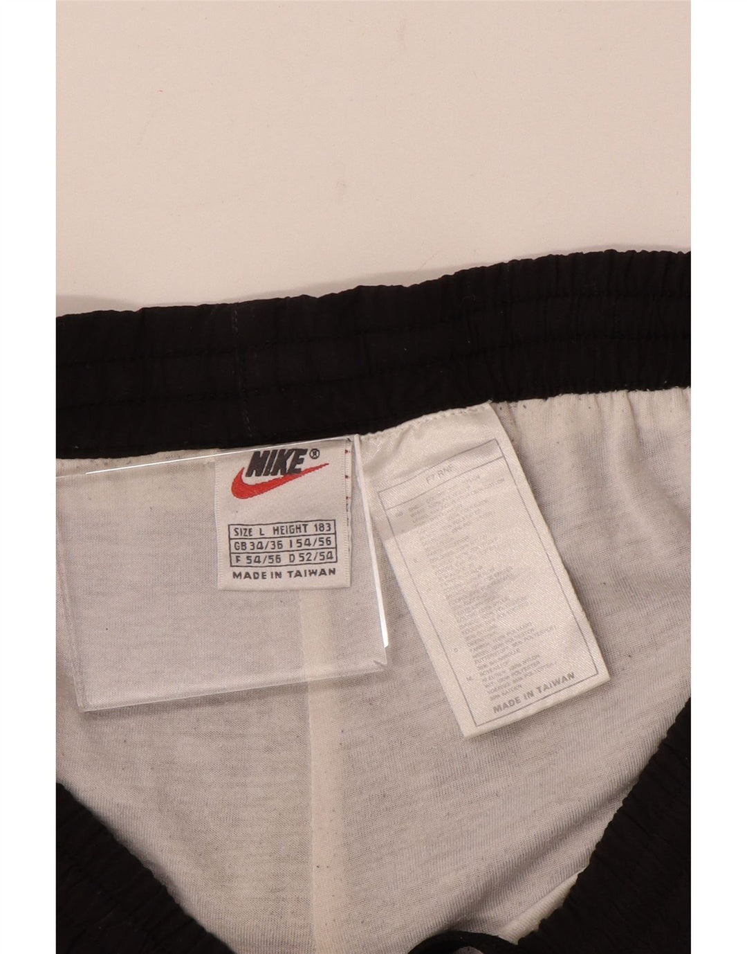 Calça de treino masculina Nike joggers grande poliéster preto