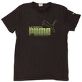 Camiseta masculina PUMA Graphic Top Médio Preto