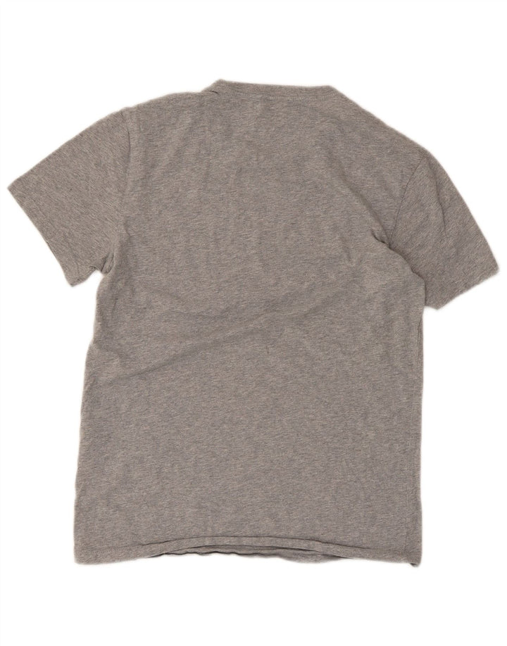 Camiseta masculina LEVI'S Slim Fit Top de algodão cinza médio