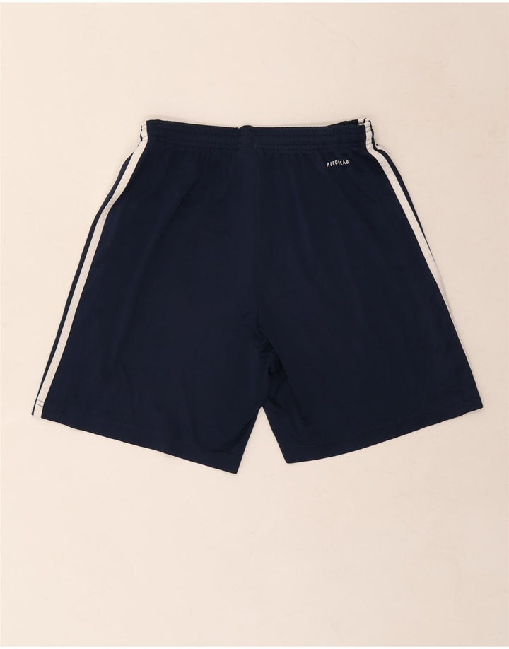 Adidas Mens Aeroready Sport Shorts Médio Azul Marinho Poliéster