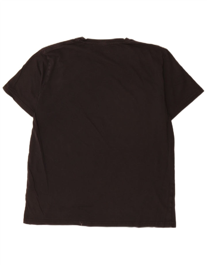 Camiseta masculina Alpha Industries grande preta