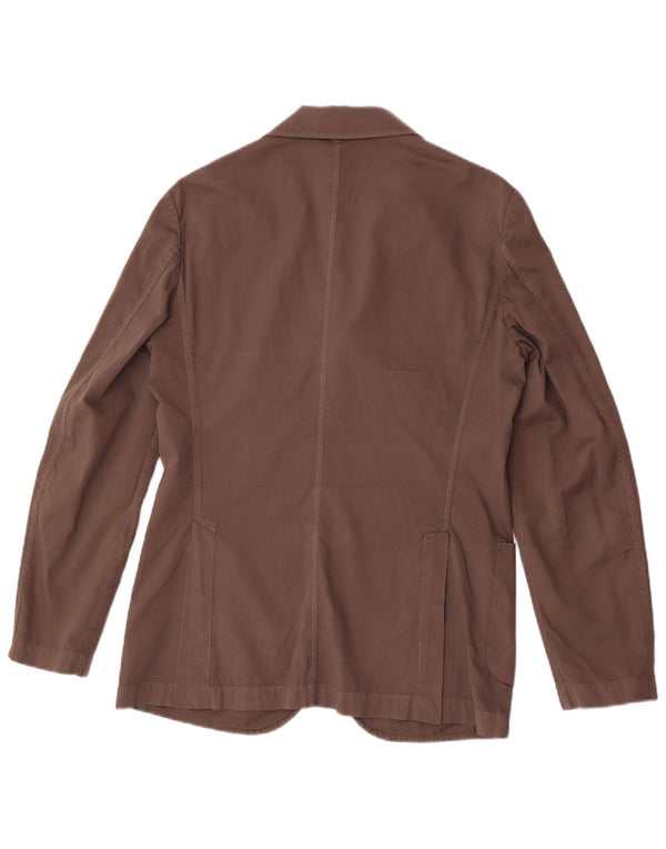 Jaqueta Blazer Masculina Aspesi com 3 Botões UK 36 Pequena Marrom