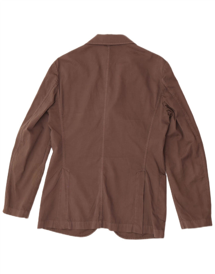 Jaqueta Blazer Masculina Aspesi com 3 Botões UK 36 Pequena Marrom