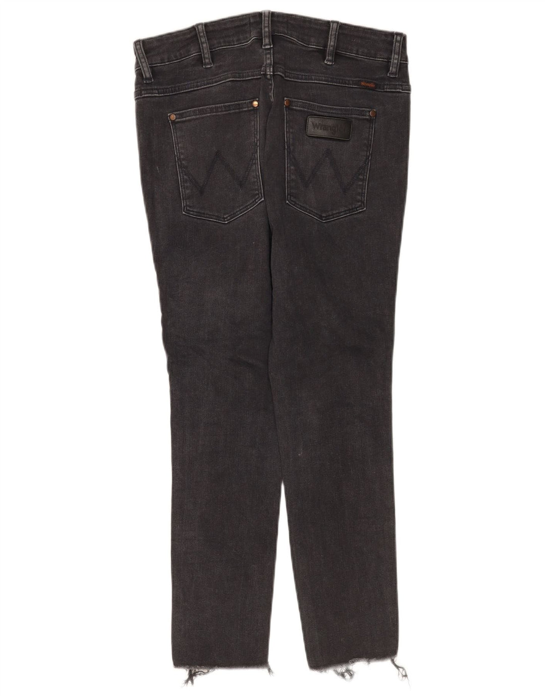 Calça jeans feminina Wrangler W32 L25 algodão preto