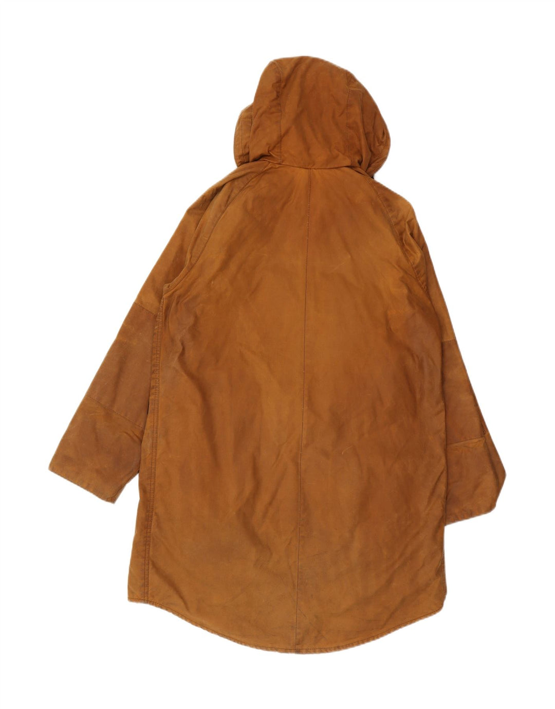 Jaqueta masculina Barbour Longshoreman com capuz encerado Reino Unido 36 pequena marrom