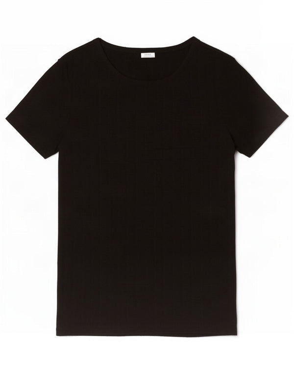 Zara Womens Trafaluc T-Shirt Top UK 8 Small Black Polyester