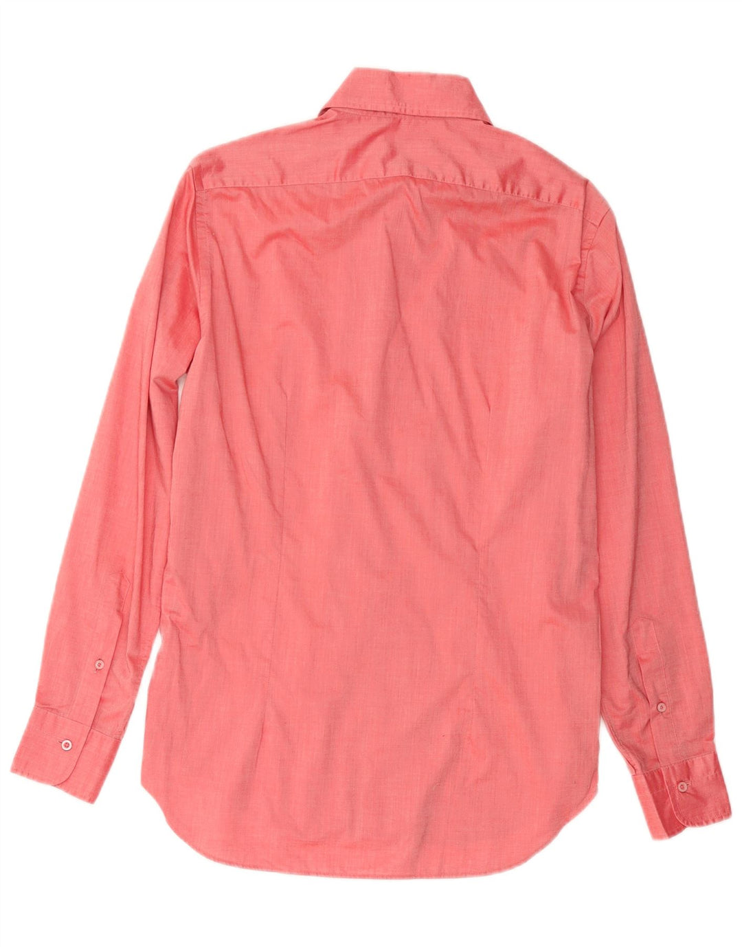 Camisa masculina GUTTERIDGE tamanho 15/38 algodão vermelho médio
