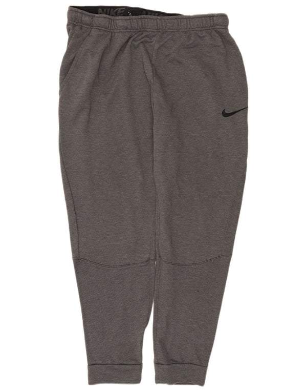 Nike Mens Dri Fit Calças de treino Joggers XL Cinza