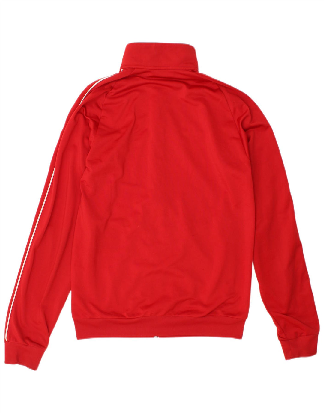 Adidas Mens Tracksuit Top Jacket Pequeno Poliéster Vermelho