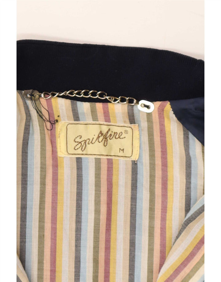 Jaqueta bomber masculina Spirfire UK 38 azul marinho médio