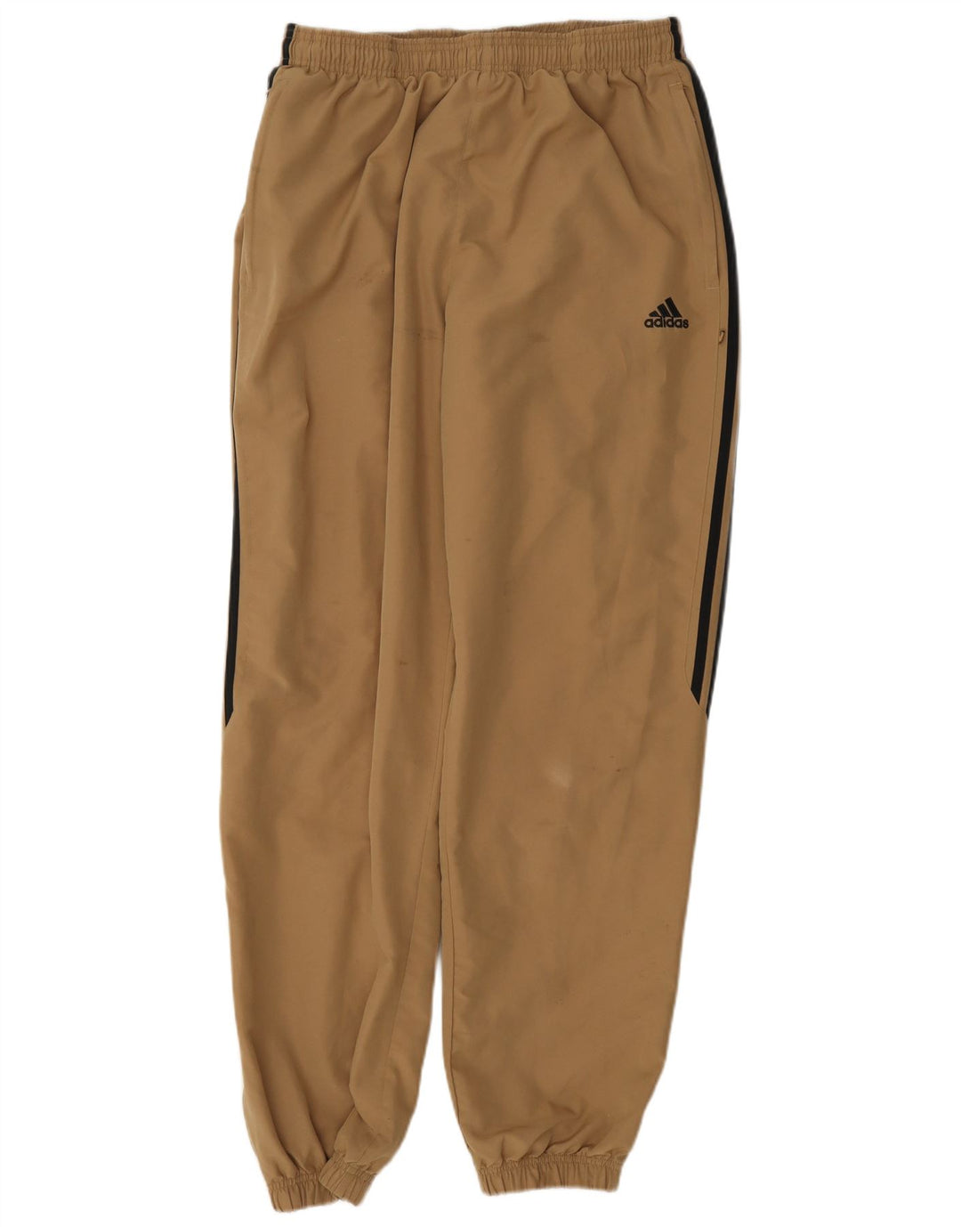 Adidas Mens Calças de treino Joggers XL Bege Poliéster
