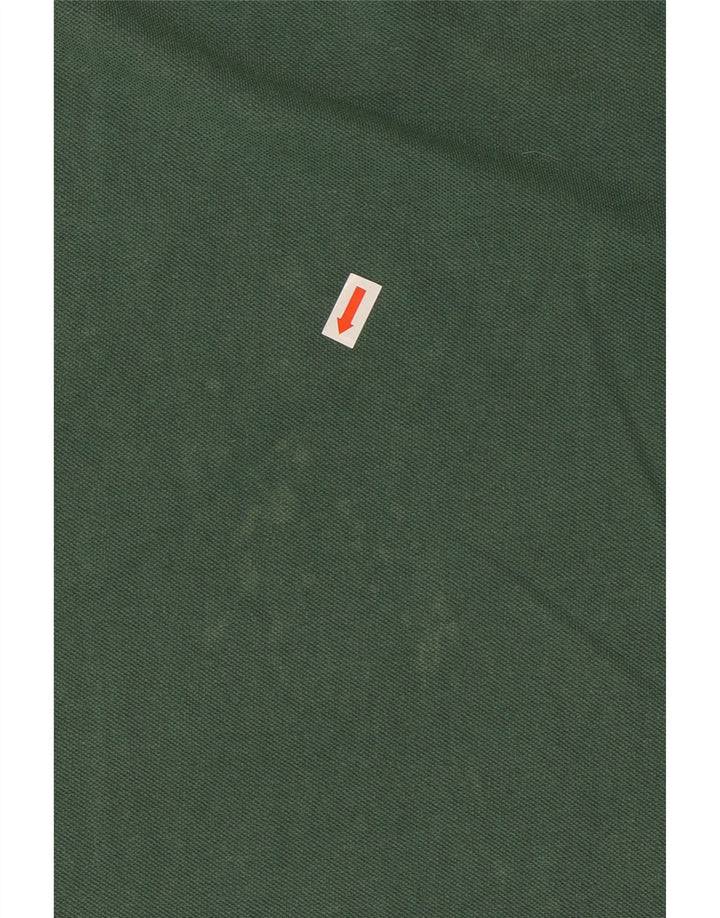 Camisa polo masculina Kappa grande algodão verde