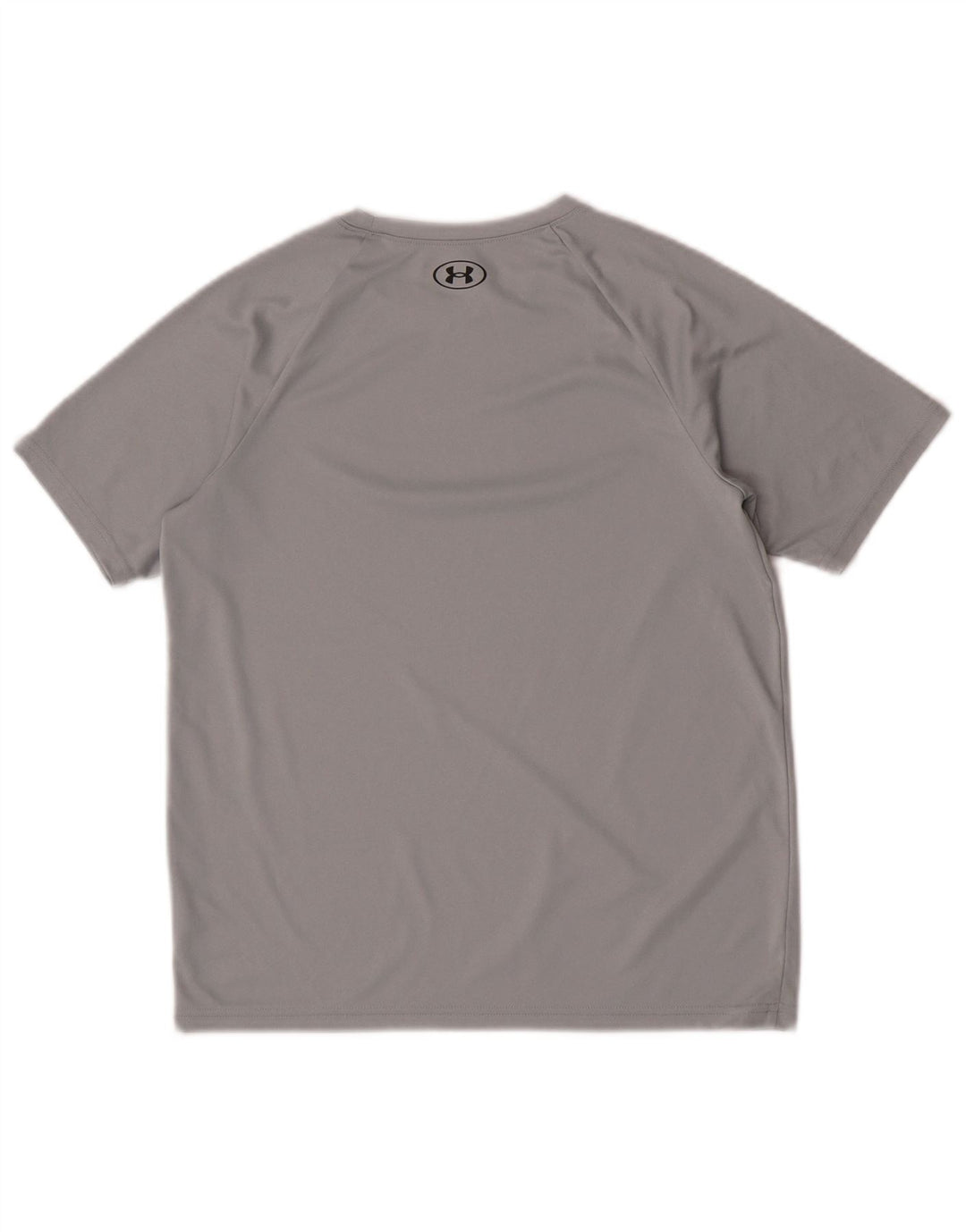 Camiseta gráfica Under Armour Boys 11-12 anos grande cinza