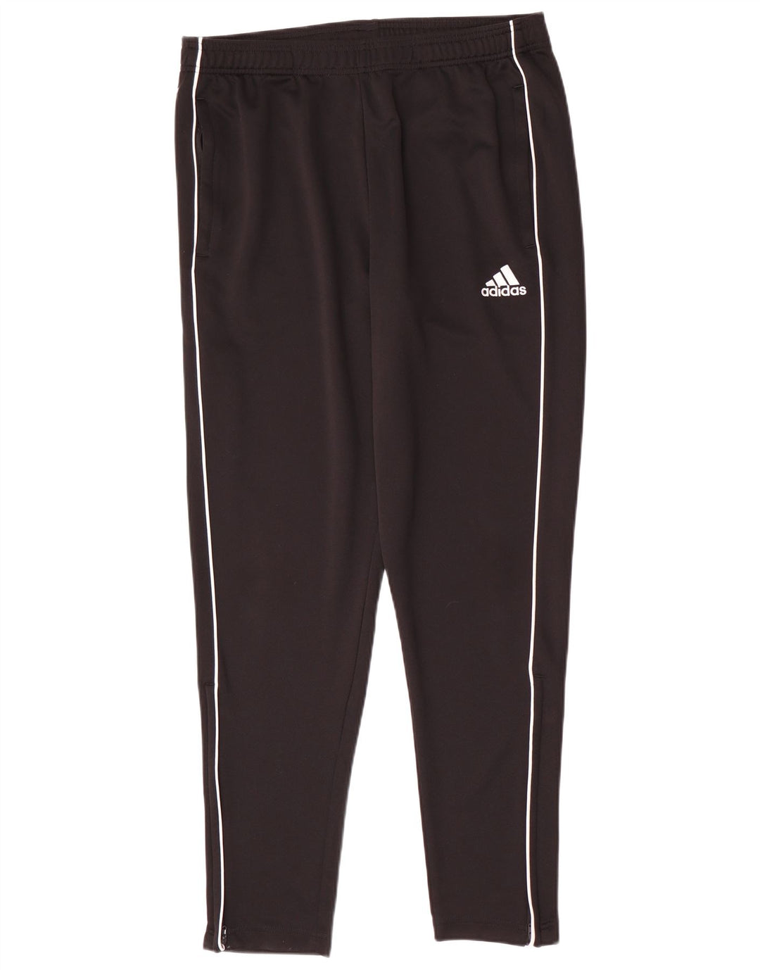 Calça de treino masculina Adidas grande poliéster preto