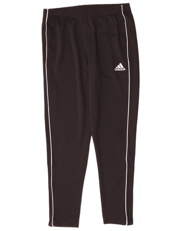 Calça de treino masculina Adidas grande poliéster preto