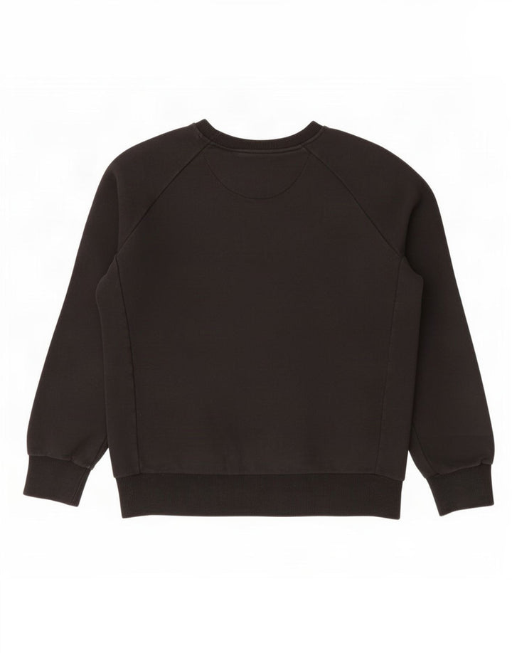 Gas Mens Graphic Moletom Jumper Médio Algodão Preto