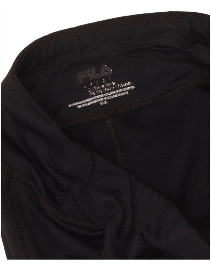 Leggings capri femininas FILA UK 14 médio preto