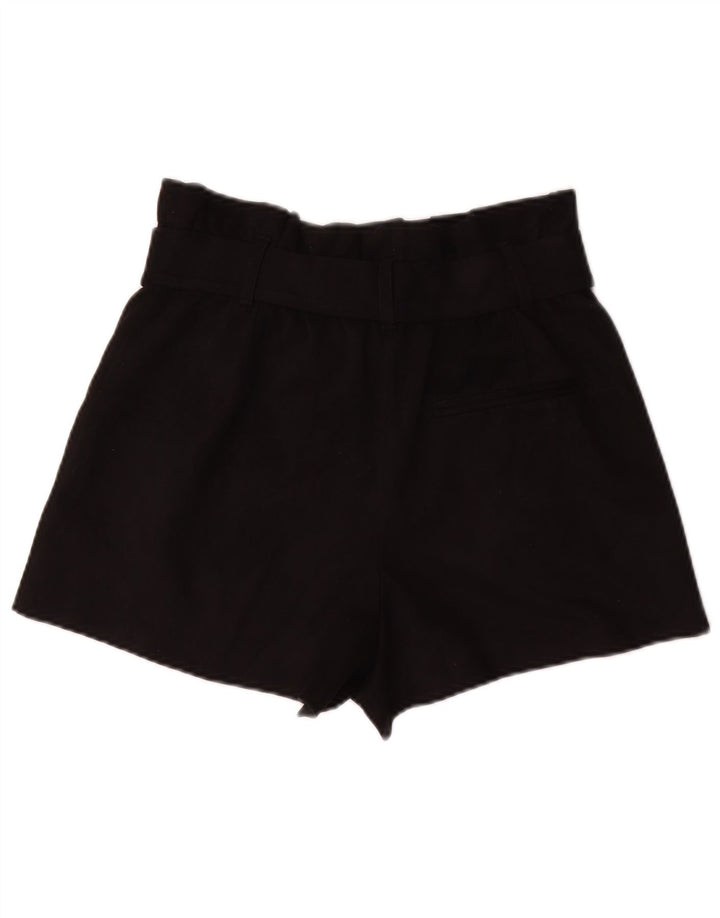 Zara Shorts feminino casual pequeno W26 preto