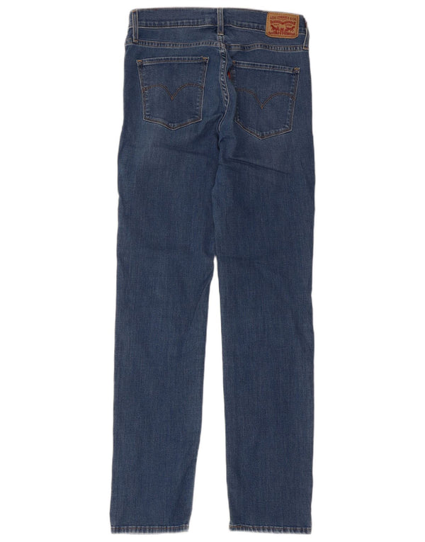 Calça jeans feminina Levi's 312 Shaping Slim W26 L30 azul algodão
