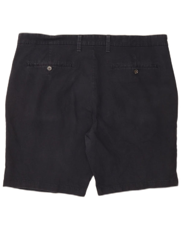 Shorts Chino Masculino Marks & Spencer W38 XL Azul Marinho Algodão