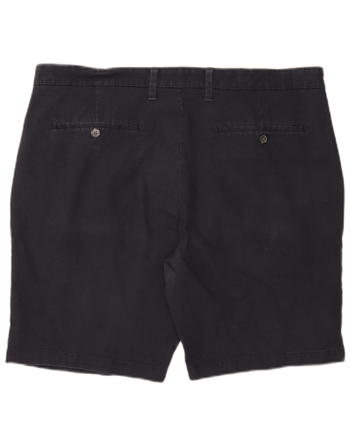 Shorts Chino Masculino Marks & Spencer W38 XL Azul Marinho Algodão