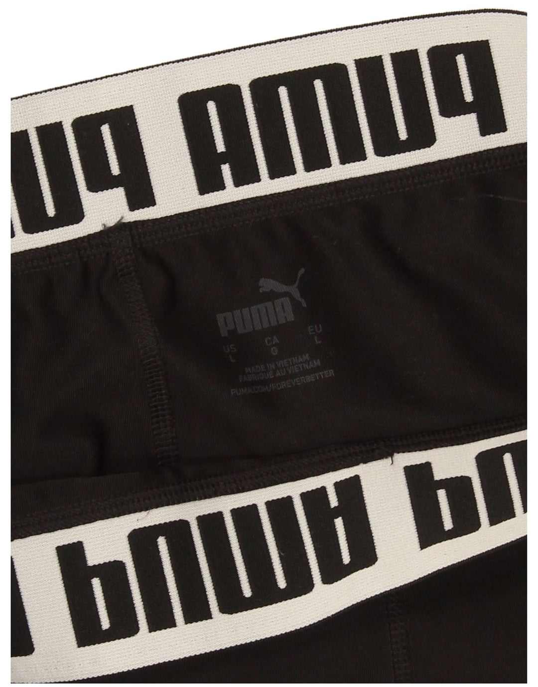 Leggings Puma Feminino Graphic Crop UK 14 Grande Preto