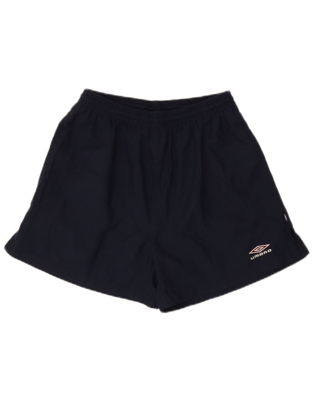 Shorts esportivos masculinos Umbro pequenos poliéster azul marinho