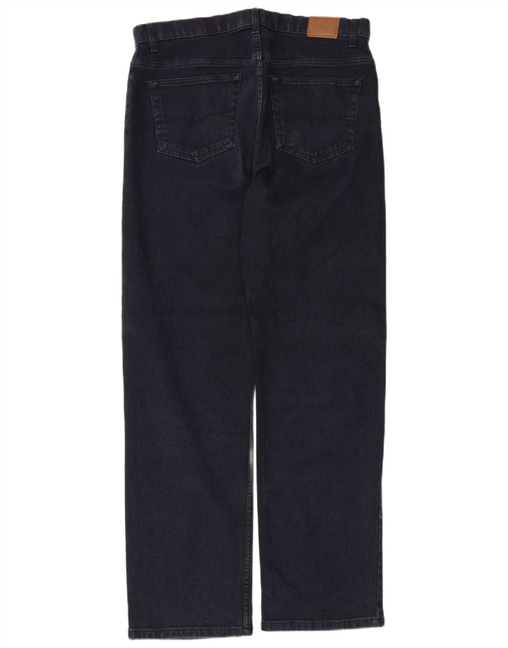 Jeans retos masculinos Marks & Spencer W36 L33 algodão azul marinho