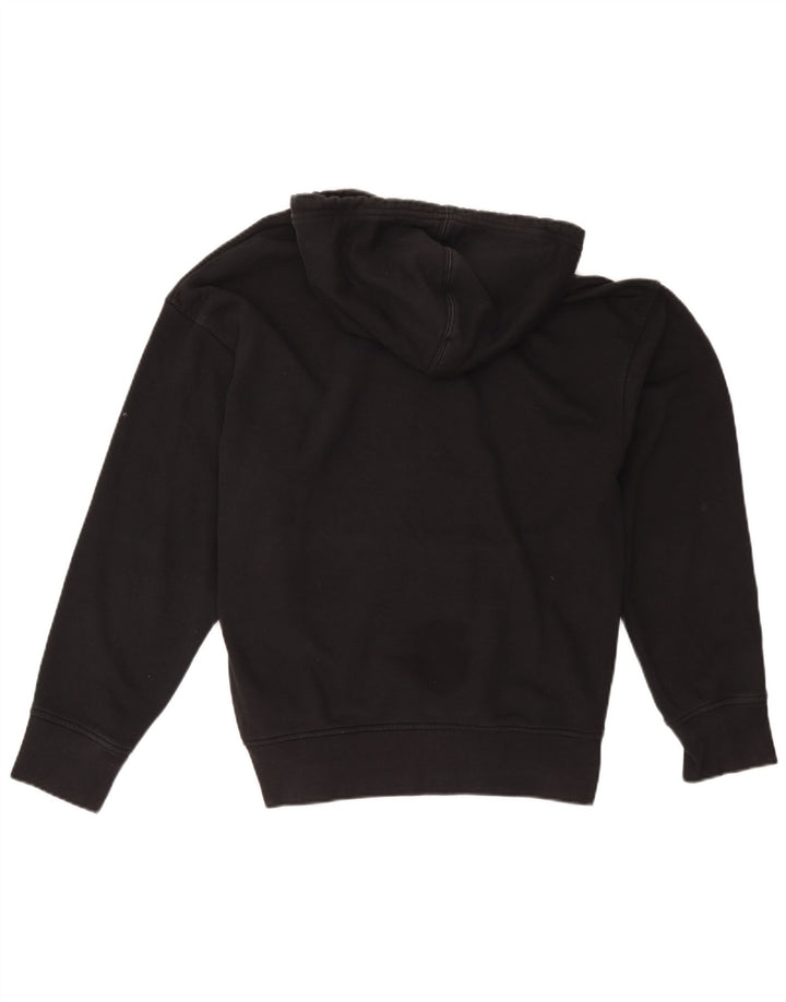 Moletom com capuz gráfico relaxado masculino Levi's grande algodão preto