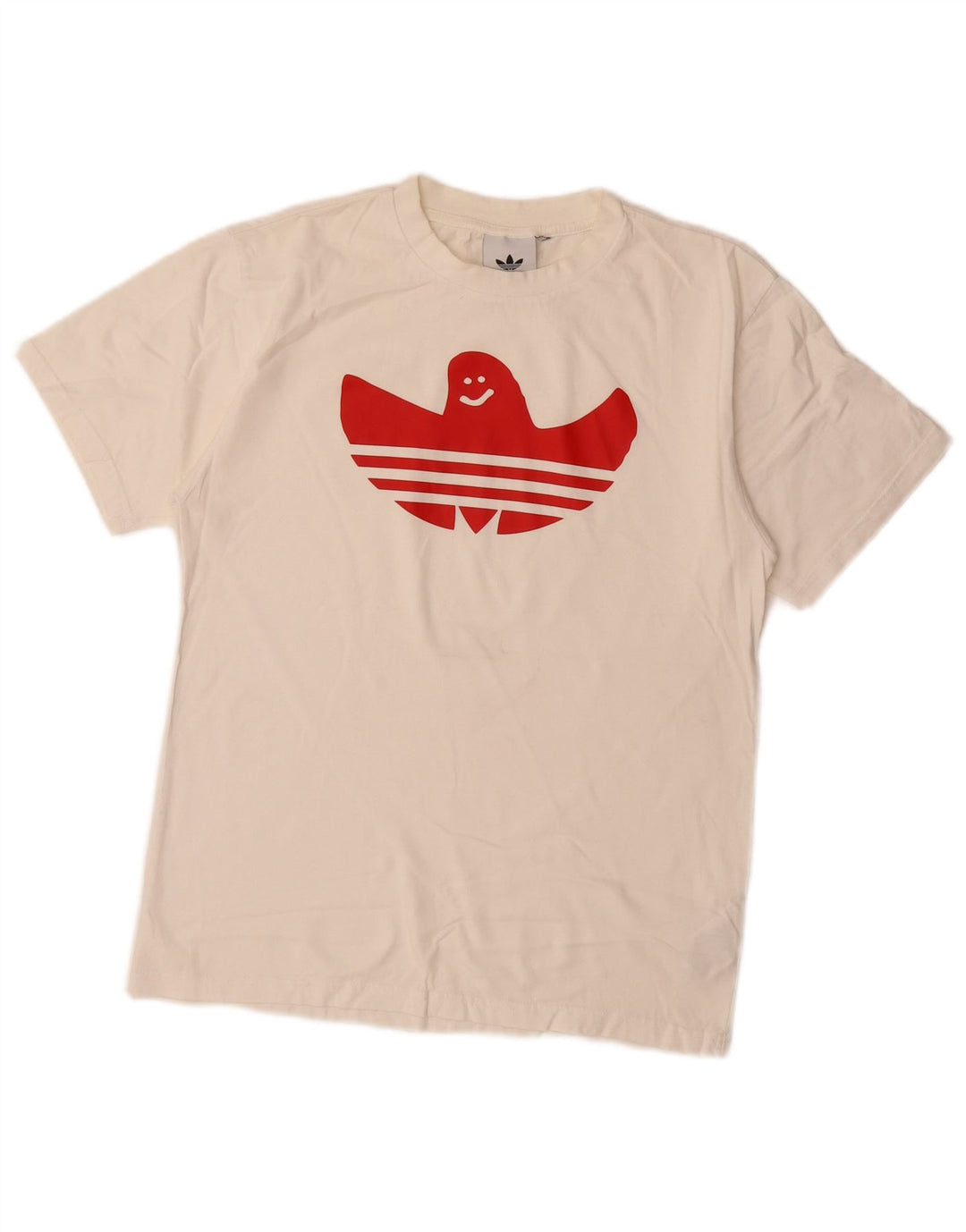 Camiseta Adidas Masculina Graphic Top Pequeno Branco