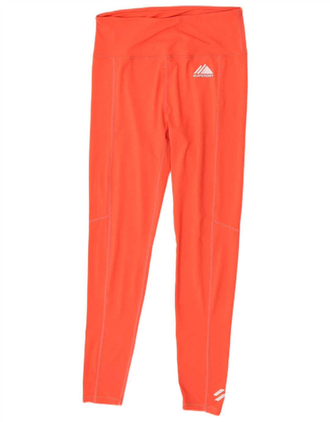 Leggings femininas Superdry UK 16 grande poliéster laranja