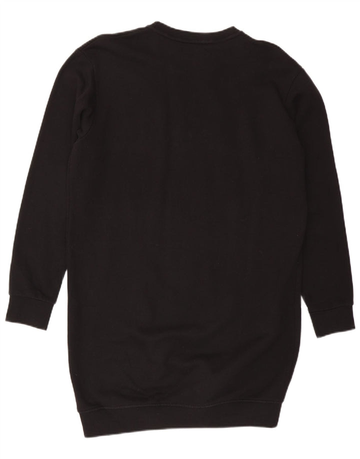 Vestido suéter feminino grande Pyrex Reino Unido 10 algodão preto pequeno