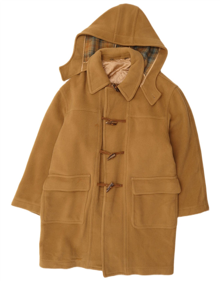 Casaco masculino VINTAGE com capuz IT 52 XL lã bege