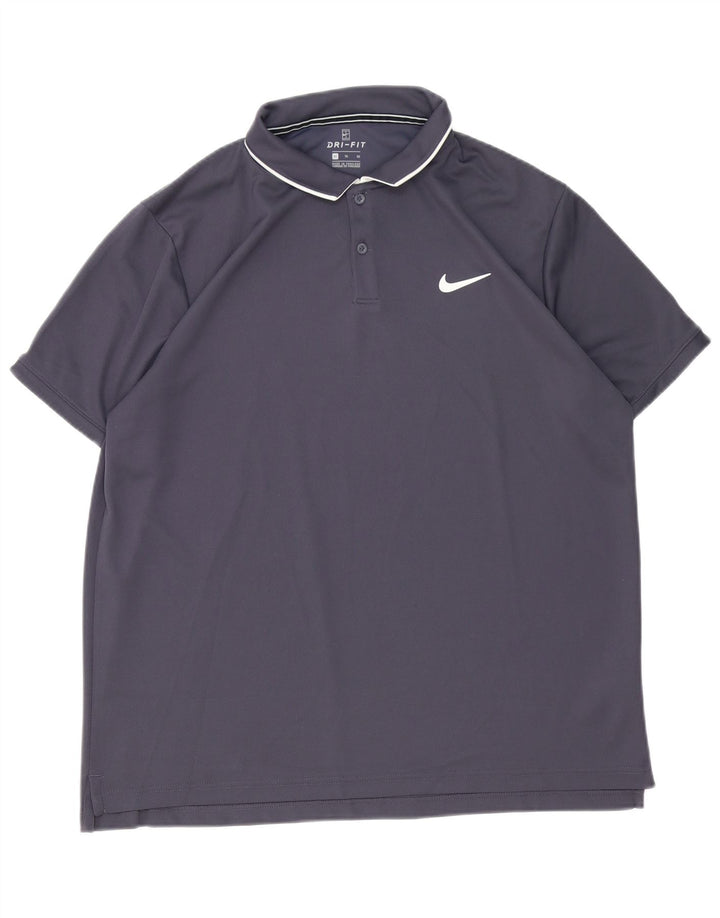 Camisa polo masculina Nike XL cinza poliéster esportiva