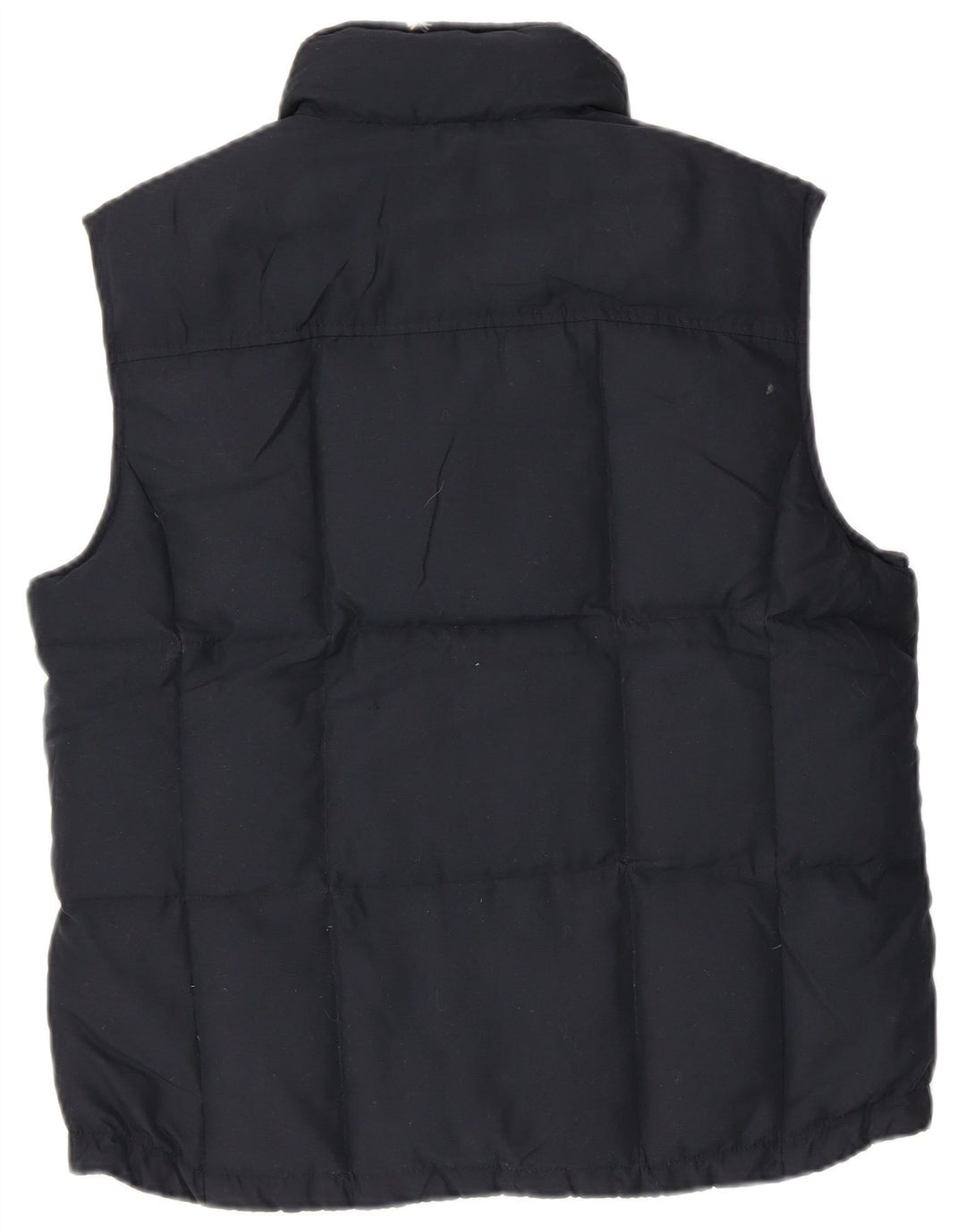 Crew Clothing Womens acolchoado Gilet UK 14 grande poliéster azul marinho