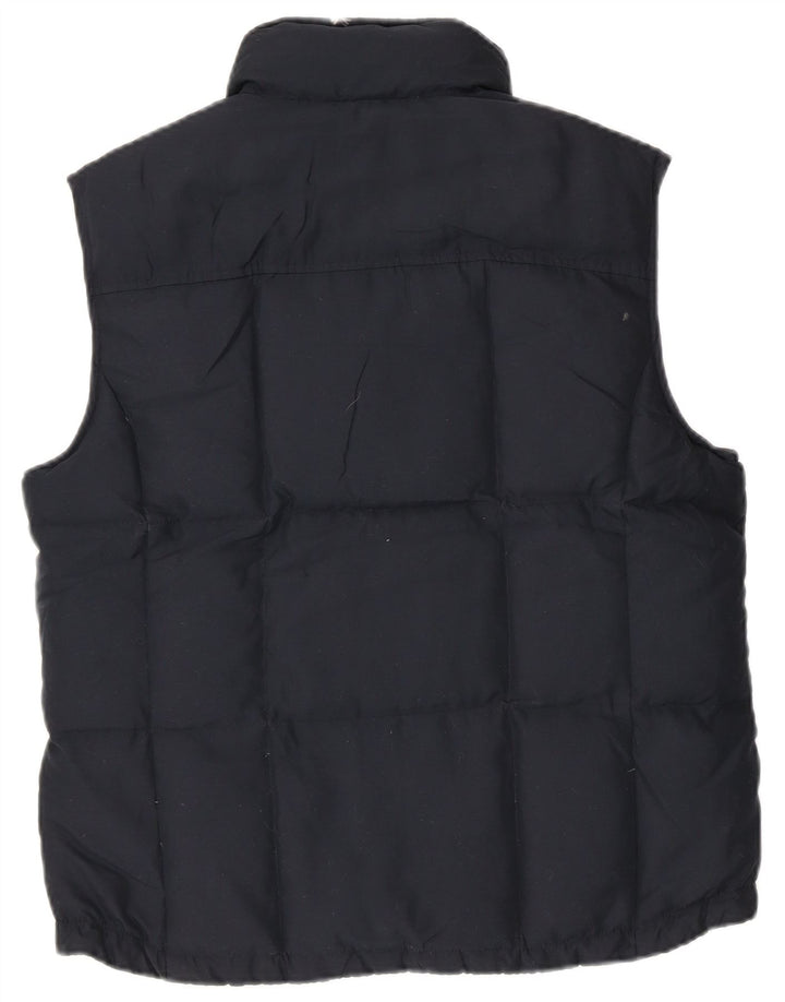 Crew Clothing Womens acolchoado Gilet UK 14 grande poliéster azul marinho