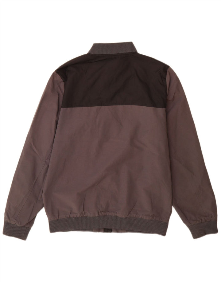 Lyle & Scott Jaqueta bomber masculina 14-15 anos cinza colorblock algodão