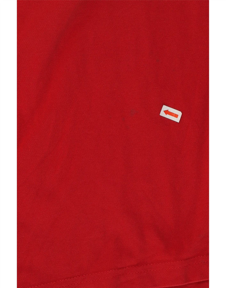 DIADORA Mens Polo Shirt 2XL Red Cotton
