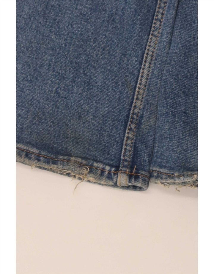 Zara Calça jeans feminina larga EU 36 XS W26 L31 Azul