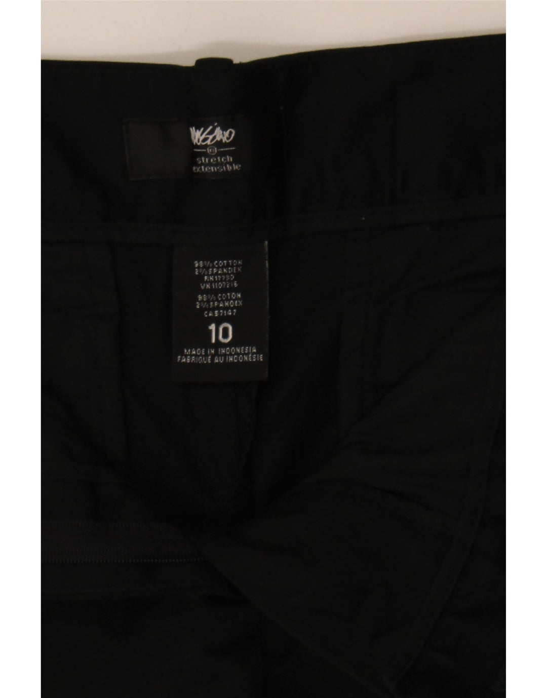 MOSSIMO Womens Chino Shorts US 10 Large W32 Black Cotton Vintage Mossimo and Second-Hand Mossimo from Messina Hembry 