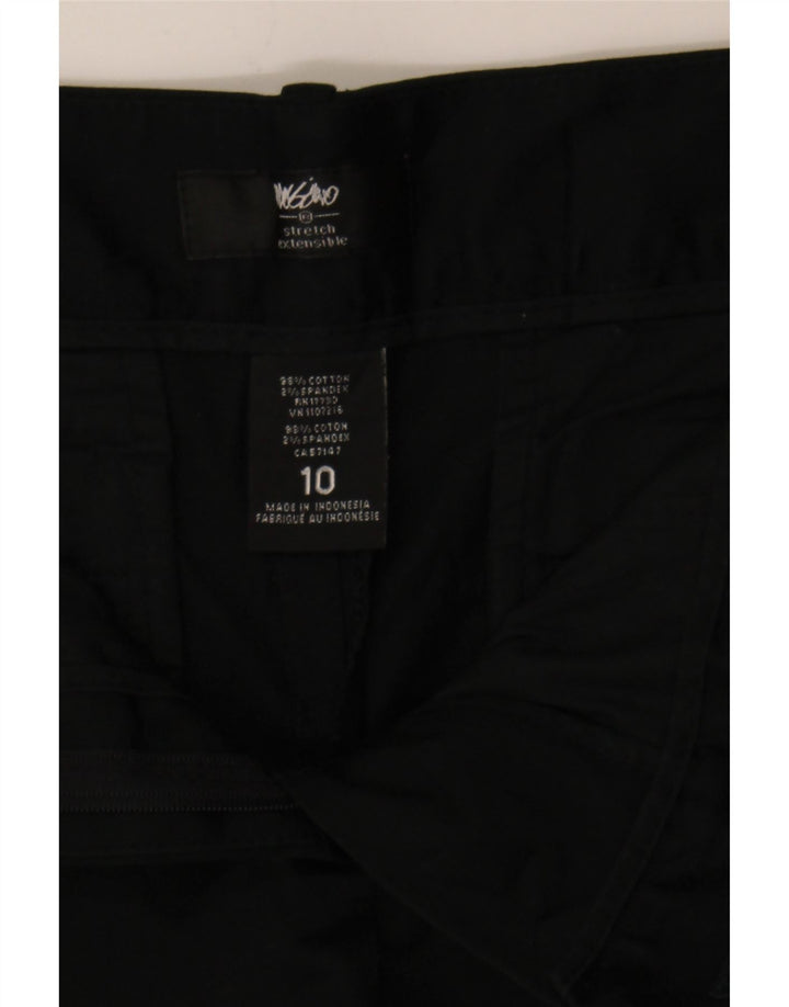 MOSSIMO Womens Chino Shorts US 10 Large W32 Black Cotton Vintage Mossimo and Second-Hand Mossimo from Messina Hembry 