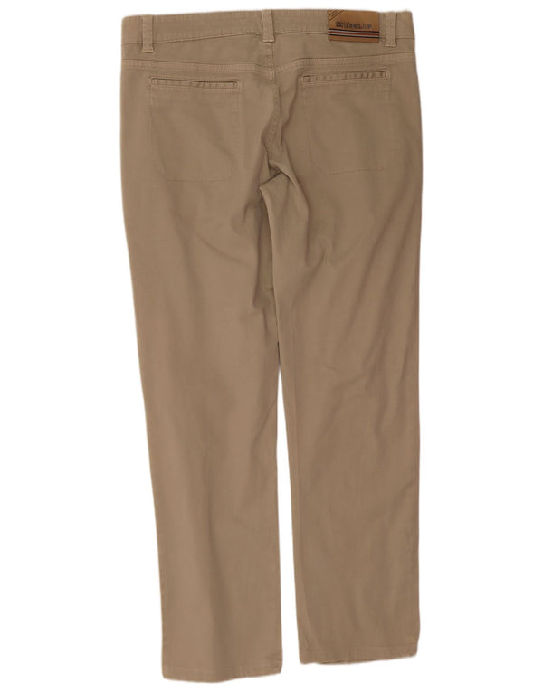 Calça Chino Regular Masculina SIVIGLIA W36 L29 Algodão Bege