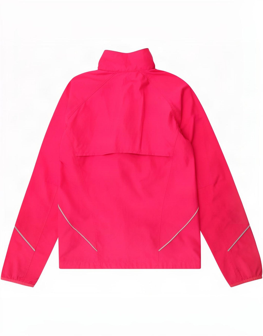 Nike Womens Tracksuit Top Jacket UK 10/12 Médio Rosa Poliéster