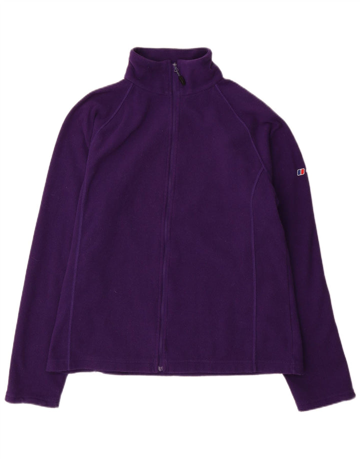 Jaqueta de lã feminina Berghaus UK 16 grande roxo