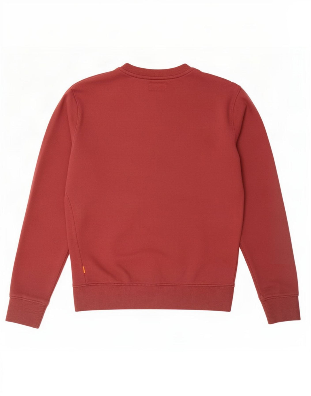 Timberland Mens Regular Fit Moletom Jumper Pequeno Algodão Vermelho